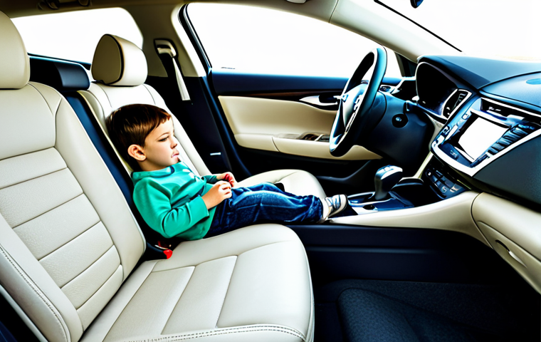 The interior of a Nissan Altima, showcasing its exceptional spaciousness and comfort. A family (two adults, two children) is seated comfortably, enjoying the generous legroom and headroom. The 'Zero Gravity' seats are visible, designed for ergonomic support. Natural daylight floods the cabin, highlighting the premium, clean upholstery. The atmosphere is peaceful and inviting, suggesting a long, relaxing journey. All subjects are fully clothed in modest, family-friendly attire, with perfect anatomy and natural poses. safe for work, appropriate content, fully clothed, professional photography, high quality.